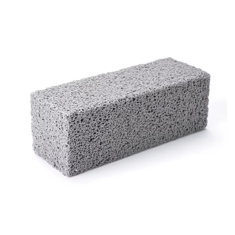 1Pc BBQ Grill Cleaning Brush Brick Block Barbecue Cleaning Stone Pumice Brick for Barbecue Rack Outdoor Kitchen BBQ Tools