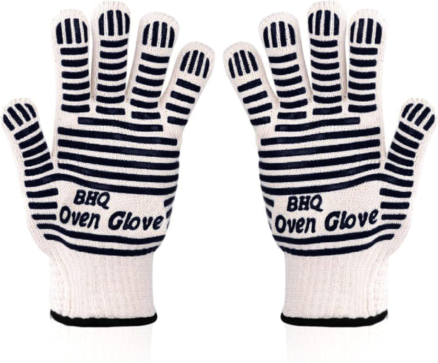Extreme Heat Resistant Oven Gloves - 932F - Cooking Gloves for BBQ, Grilling, Baking,Cutting, Smoker Fireplace